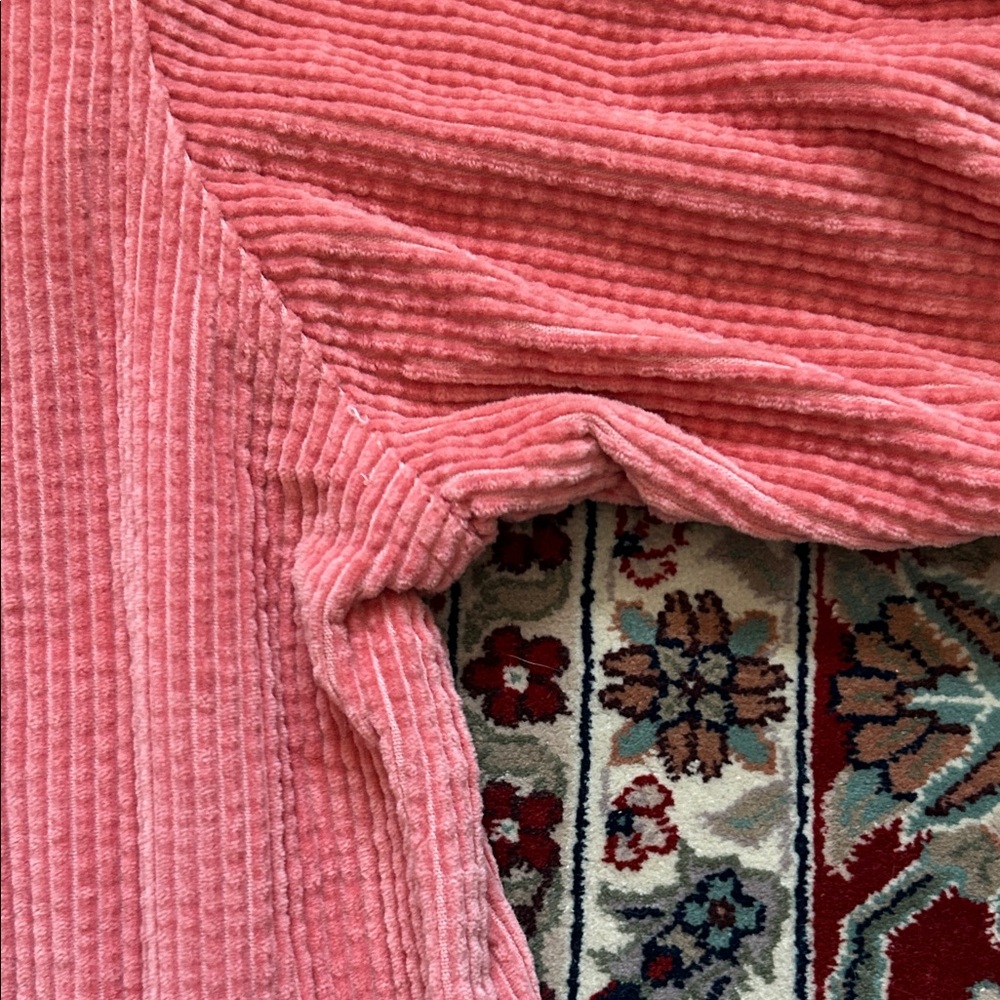 L.L. Bean Peachy Rose Corduroy Shirt - Picture 6 of 9